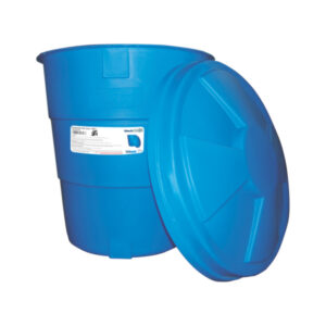 REZERVOR APA VALStock V= 300 litri CONIC VERTICAL ALBASTRU - VALROM - imagine 1