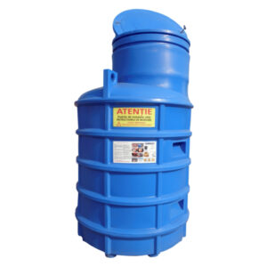 CABINA-PUT/CAMIN VANE VALSpring D.1100 H=2280 CU CAPAC TUB PE100RC D140 P16SDR11 SI SISTEM INCHIDERE - VALROM - imagine 1