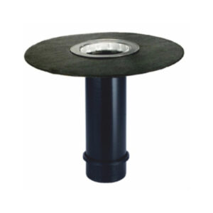 ELEMENT INALTARE VALRain D.125 CU GULER IZOLATOR DIN BITUM H=300mm - VALROM - imagine 1