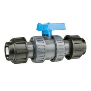 ROBINET APA VALWater PVC D. 25 MUFA-MUFA PN16 - VALROM - Image 1