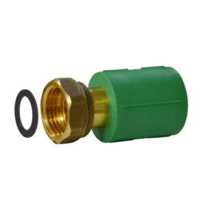 RACORD VALDuotherm VERDE PPR CU SEMIOLANDEZ D. 20x1/2'' - VALROM - Image 1