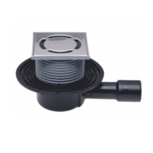 SIFON VALEasy PARD.ORIZONTAL DN 40/ 50 GRATAR INOX SI OBTURATOR MIROS PRIMUS - VALROM - Image 1