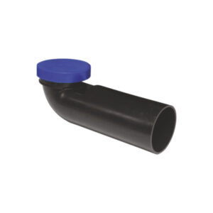 COT VALRain PEHD VERTIC. D.110 PT.WC SUSPENDAT GARNIT. DOP - VALROM - imagine 1