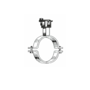 COLIER ZINCAT VALRain ''RAINPLUS'' CU PRINDERE PE SUPORT D.110 - VALROM - imagine 1