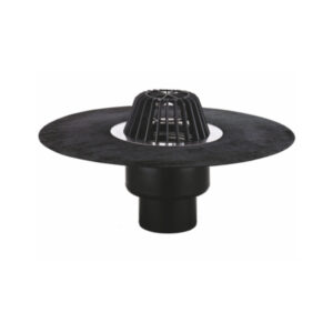 RECEPTOR ACOPERIS VALRain VERTICAL DN125 CU GULER DIN BITUM SI PARAFRUNZAR - VALROM - Image 1