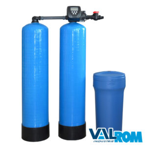 STATIE DEDURIZARE VALHOH SOFT 37 TWIN Q=1,8mc/h CU BY-PASS - VALROM - Image 1