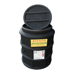 CAMIN APOMETRU VALWater MONOSTRAT IZOLATIE D.800 H=1000 INSTALATIE 1'' FILTRU SI CAPAC - VALROM - imagine 1