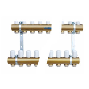 KIT DISTRIB./COLECTOR VALThermio EUROCON 4 CIRC.1''1/4'' - VALROM - Image 1