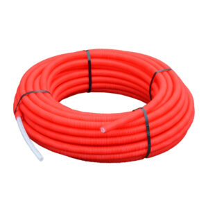 TEAVA VALThermio PEX EVOH SI PROTECTIE ROSIE D. 16x2 COLAC 100m - VALROM - Image 1