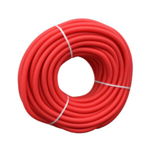 TUB FLEXIBIL VALThermio PEX ROSU D. 32 PT.PEX D. 20 50m - VALROM - imagine 1