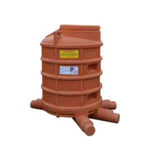 CAMIN VIZITARE VALPlast 45# 3IN 1OUT D.315/250 H=1730 - VALROM - Image 1