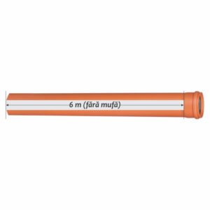 TUB VALPlast PVC MULTISTRAT D.160X4.0mm SN4 Lu0.5M - VALROM - Image 1