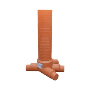 CAMIN INSPECTIE PE VALPlast D.315 45GRD 3IN1OUT 200/160 H1,52M - VALROM - imagine 1