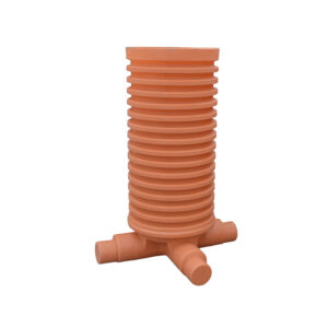 CAMIN INSPECTIE PE VALPlast D.630 90GRD 3IN1OUT 200/160 H1,5M - VALROM - imagine 1