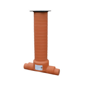 CAMIN INSPECTIE PE VALPlast D.315 1IN/1OUT 200/160 CAPAC FONTA B125 H1,6M - VALROM - imagine 1