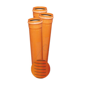 TUB DRENAJ VALDrain PVC D.400 FANTE 3MM 360GRD SN4 L6M - VALROM - Image 1