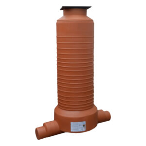 CAMIN RACORD/INSPECTIE VALPlast COMPL.ECHIP DN500 1IN 1OUT D.200/160 H1800 CAPAC FONTA B125 - VALROM - imagine 1
