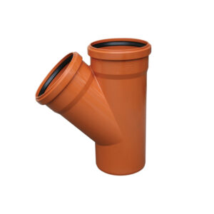 RAMIFICATIE REDUSA VALPlast 45grdPVC D.315/125 - VALROM - imagine 1