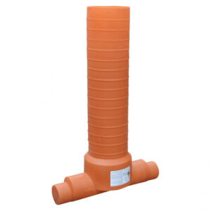CAMIN RACORD/INSPECTIE VALPlast DN315 1IN 1OUT D.200/160 H1520 - VALROM - imagine 1